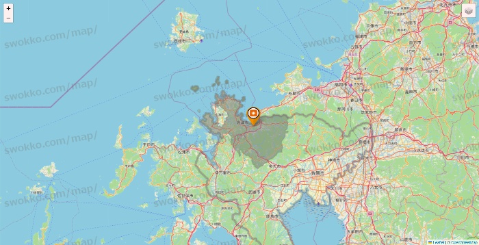 佐賀県のファディ（FADIE）の店舗地図