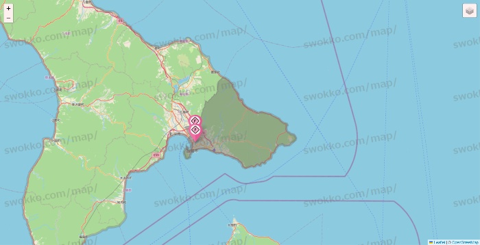 北海道のFIT365の店舗地図