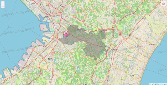 千葉県のFIT365の店舗地図