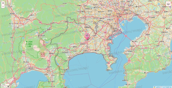 神奈川県のFIT365の店舗地図
