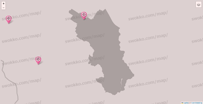 滋賀県のFIT365の店舗地図