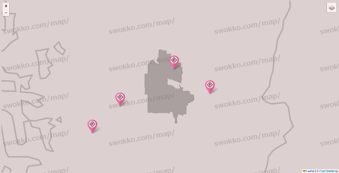 大阪府のFIT365の店舗地図