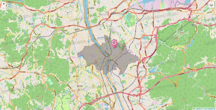 福岡県のFIT365の店舗地図