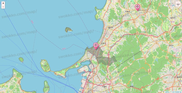 福岡県のFIT365の店舗地図