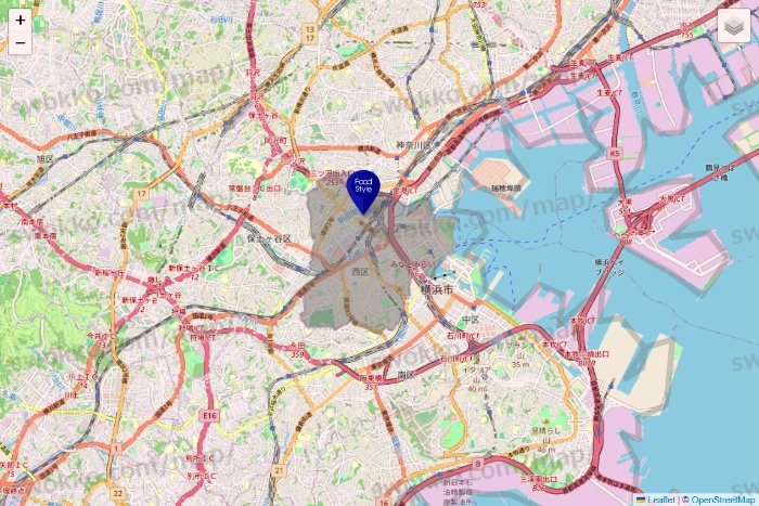 神奈川県のFoodStyle（フードスタイル）の店舗地図