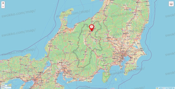 長野県のFURDI（ファディー）の店舗地図
