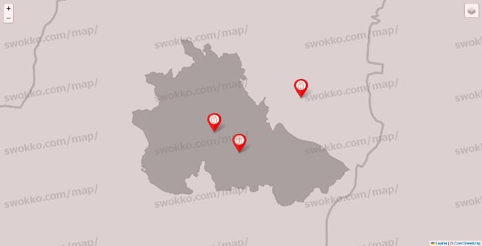 茨城県のFURDI（ファディー）の店舗地図