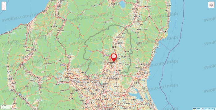 栃木県のFURDI（ファディー）の店舗地図