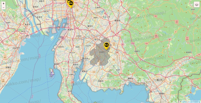 愛知県のゴールドジムの店舗地図