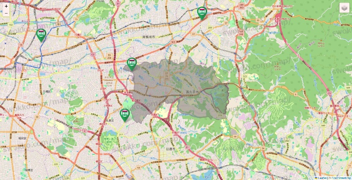 愛知県の業務スーパーの店舗地図