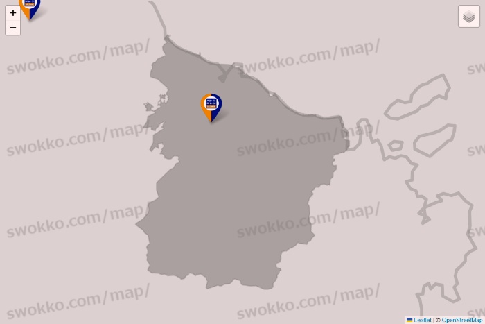 三重県のハローストレージの店舗地図