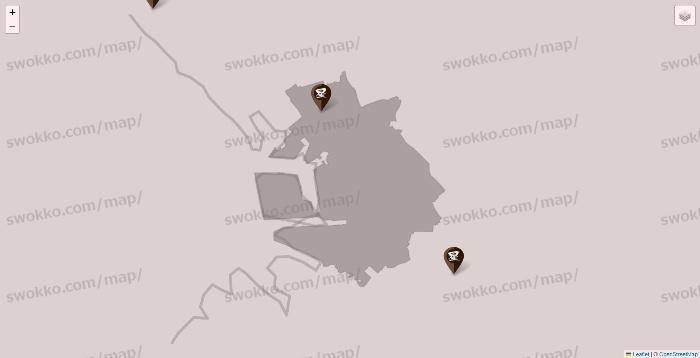 千葉県の星乃珈琲の店舗地図
