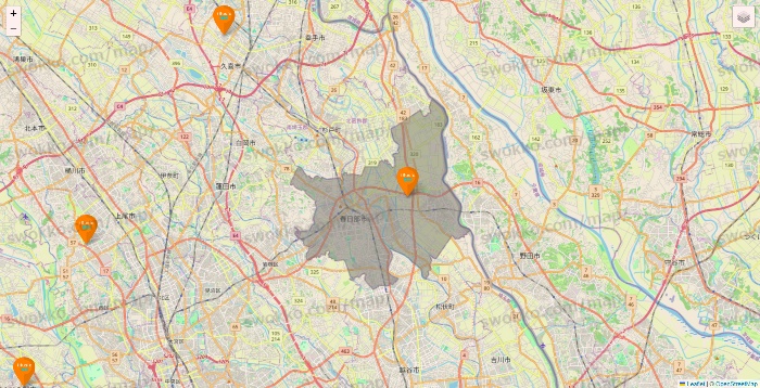 埼玉県のillusie300（イルーシーサンマルマル）の店舗地図
