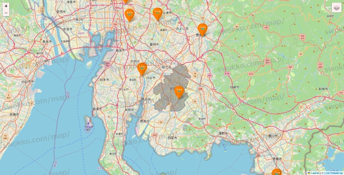 愛知県のillusie300（イルーシーサンマルマル）の店舗地図