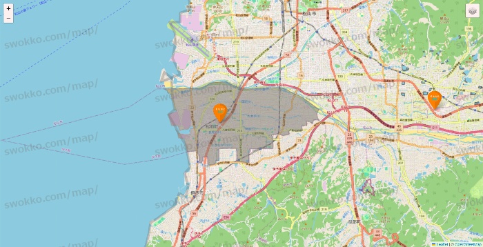 愛媛県のillusie300（イルーシーサンマルマル）の店舗地図