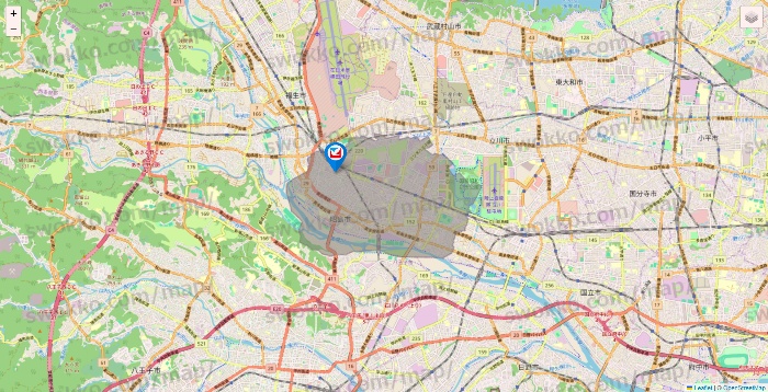 東京都のイトーヨーカドーの店舗地図