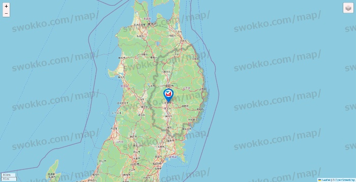 岩手県のイトーヨーカドーの店舗地図