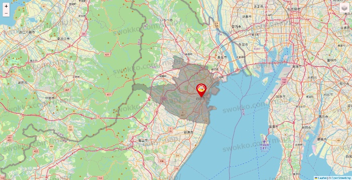 三重県のジャンカラの店舗地図