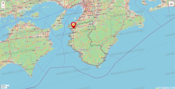 和歌山県のジャンカラの店舗地図