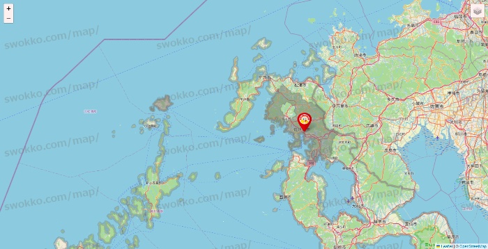 長崎県のジャンカラの店舗地図