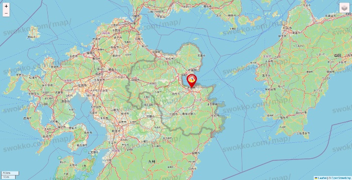 大分県のジャンカラの店舗地図
