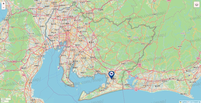 愛知県の上州屋の店舗地図