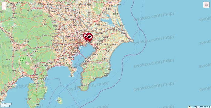 千葉県のJOYFITの店舗地図