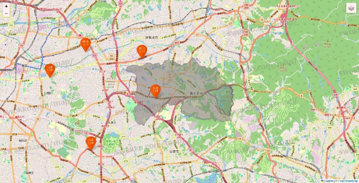 愛知県の快活CLUBの店舗地図