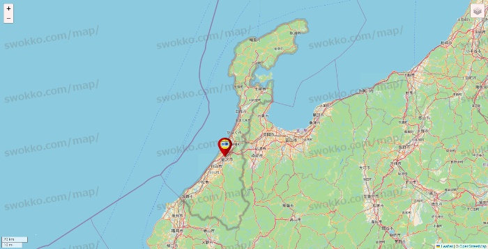 石川県の加瀬のレンタルボックスの店舗地図
