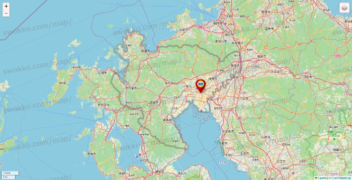佐賀県の加瀬のレンタルボックスの店舗地図