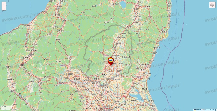 栃木県の加瀬のレンタルボックスの店舗地図