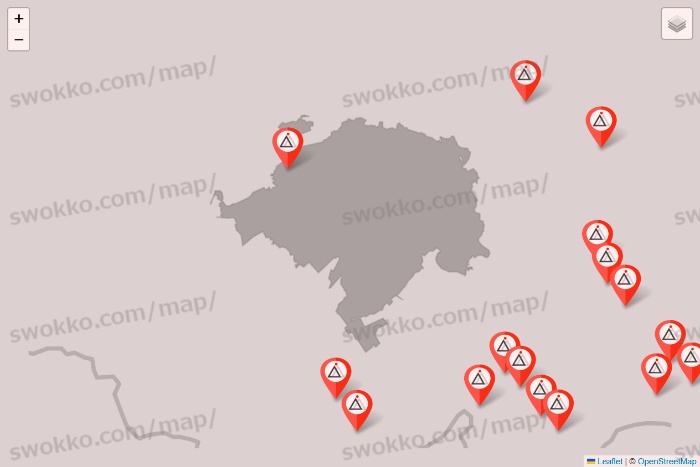 埼玉県のかたぎり塾の店舗地図