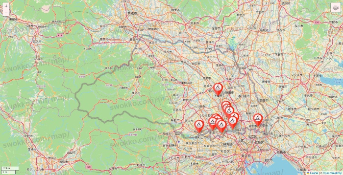 埼玉県のかたぎり塾の店舗地図