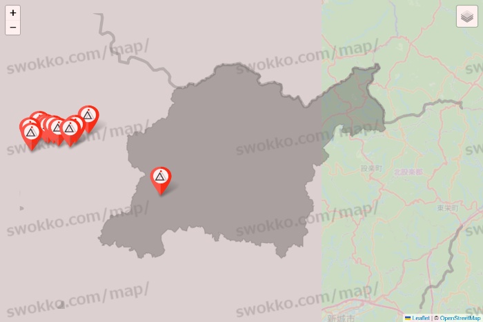愛知県のかたぎり塾の店舗地図