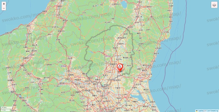 栃木県のかたぎり塾の店舗地図