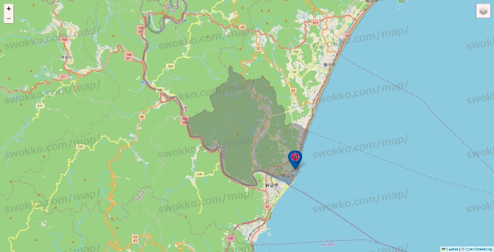 三重県のコーナンの店舗地図