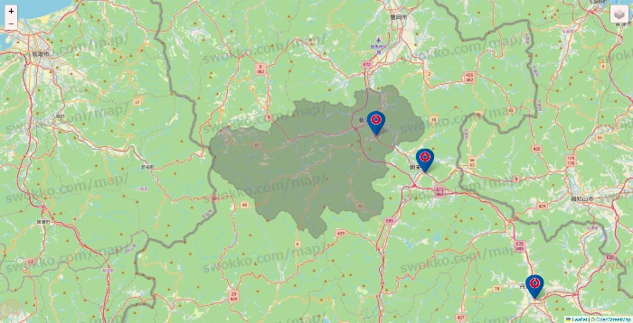 兵庫県のコーナンの店舗地図