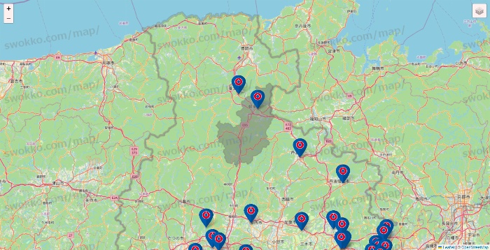 兵庫県のコーナンの店舗地図