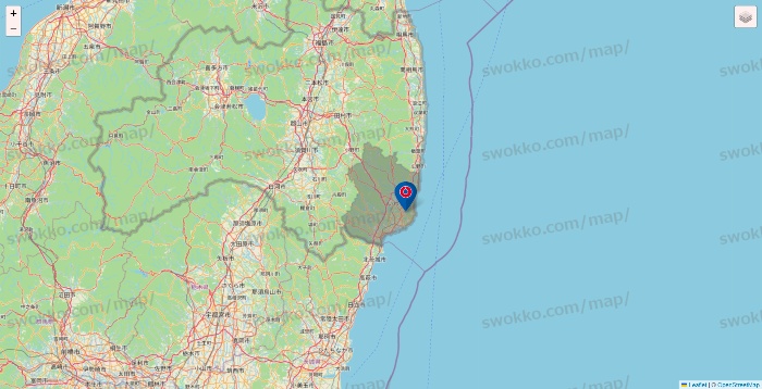 福島県のコーナンの店舗地図