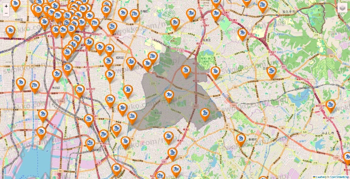 愛知県のコメダ珈琲の店舗地図