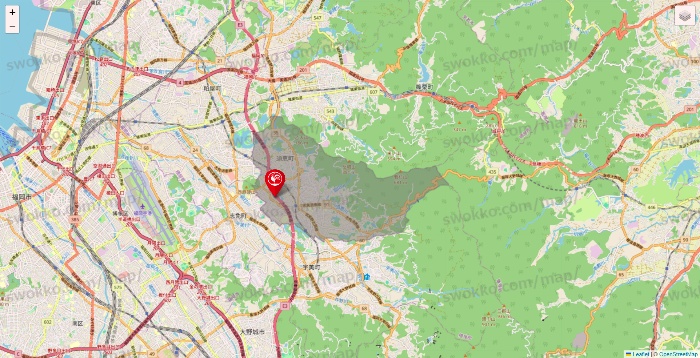 福岡県のコメリの店舗地図