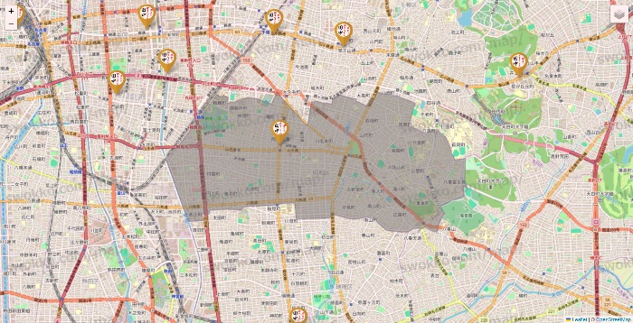 愛知県の串カツ田中の店舗地図