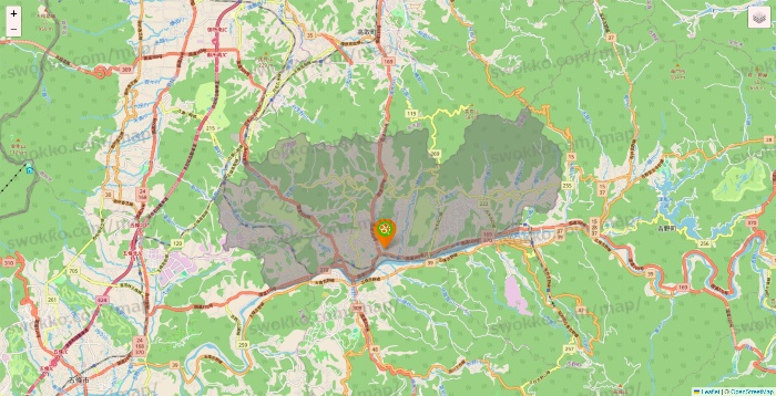 奈良県のライフ（ビオラル、セントラルスクエア、Miniel）の店舗地図