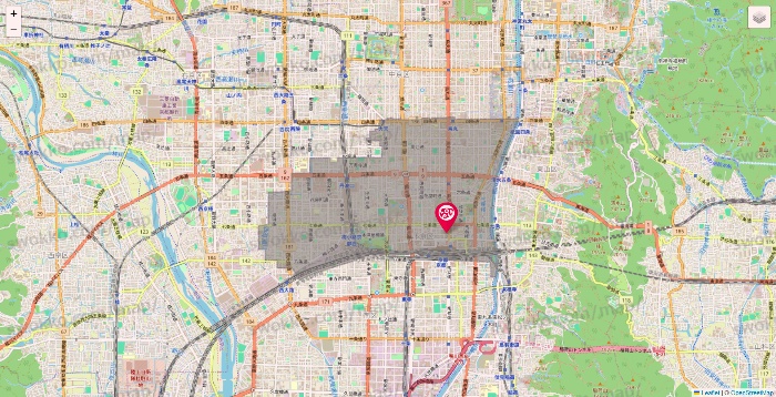 京都府のロピアの店舗地図