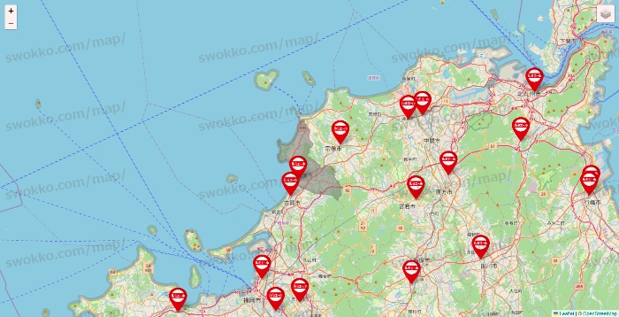 福岡県のルミエールの店舗地図