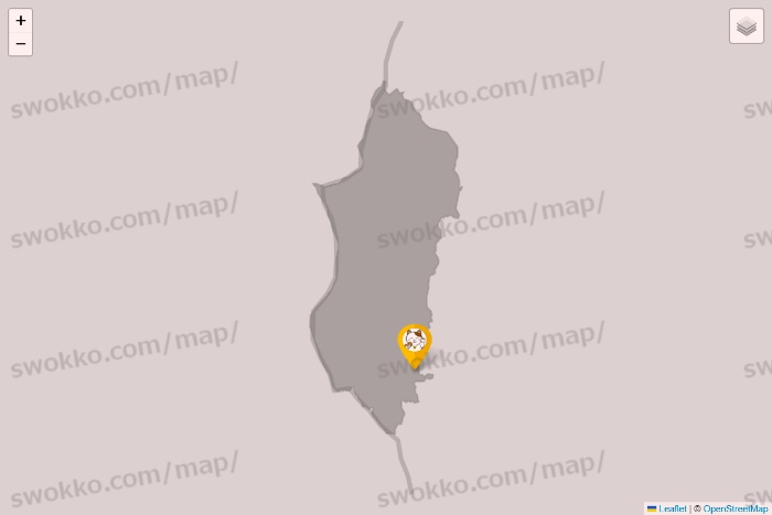 大阪府のまねきねこの店舗地図