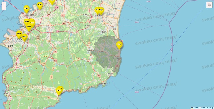 千葉県のマツモトキヨシの店舗地図