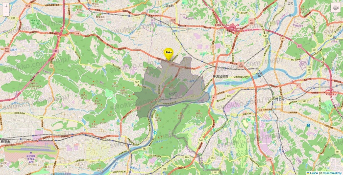 岐阜県のマツモトキヨシの店舗地図