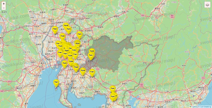 愛知県のマツモトキヨシの店舗地図