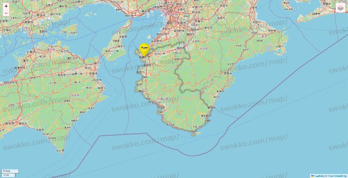 和歌山県のマツモトキヨシの店舗地図